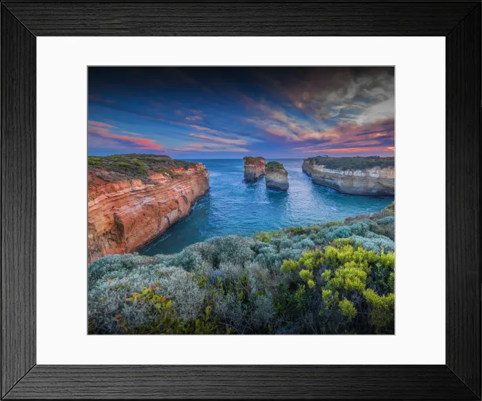 Framed Print : Island Arch, Shipwreck Port Campbell