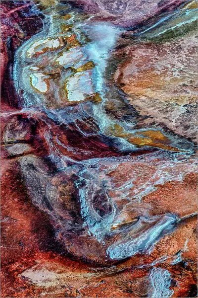 Colours of Lake Eyre