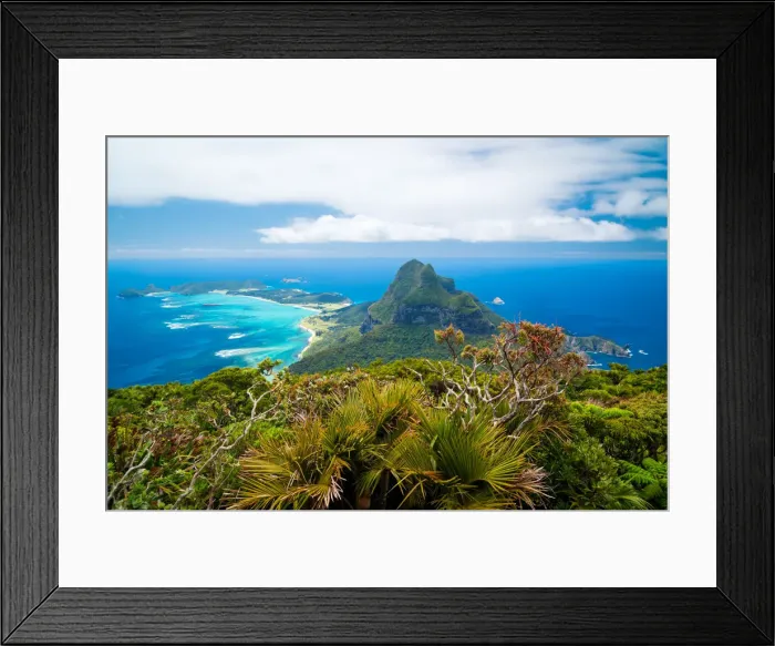 Framed Print : View from Mt Gower Framed Print : View from Mt Gower