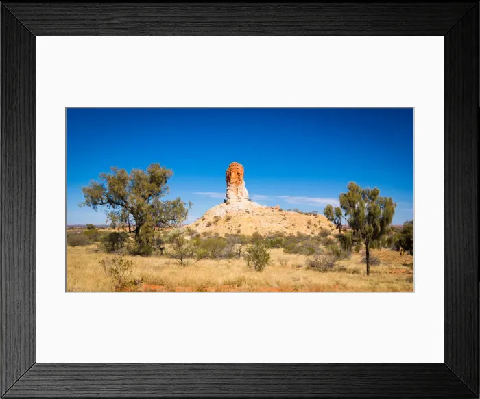 Framed Print : Chambers Pillar in outback Australia Framed Print : Chambers Pillar in outback Australia
