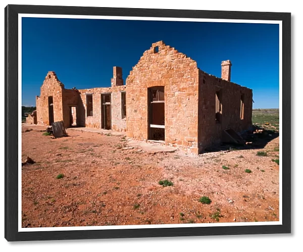 Ruins of Farina settlement outback South Australia