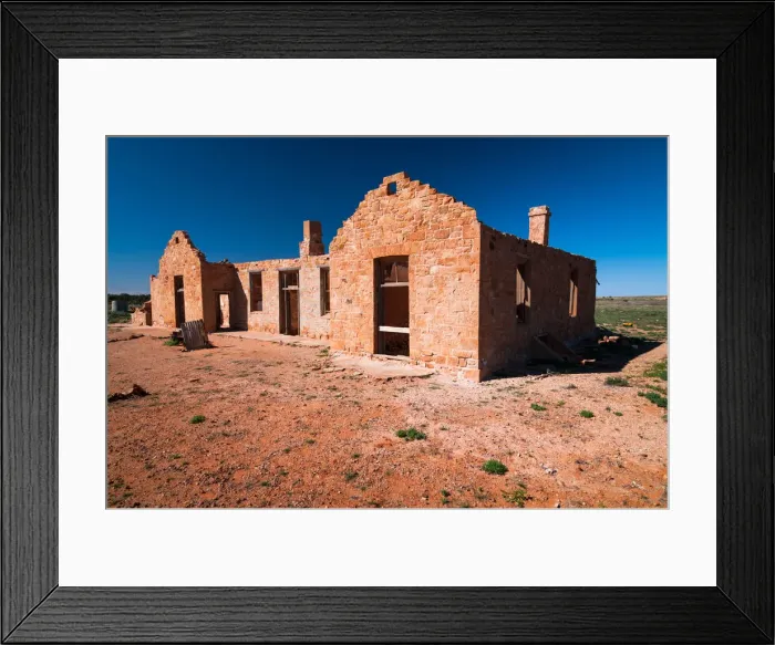 Framed Print : Ruins of Farina settlement outback South Australia Framed Print : Ruins of Farina settlement outback South Australia