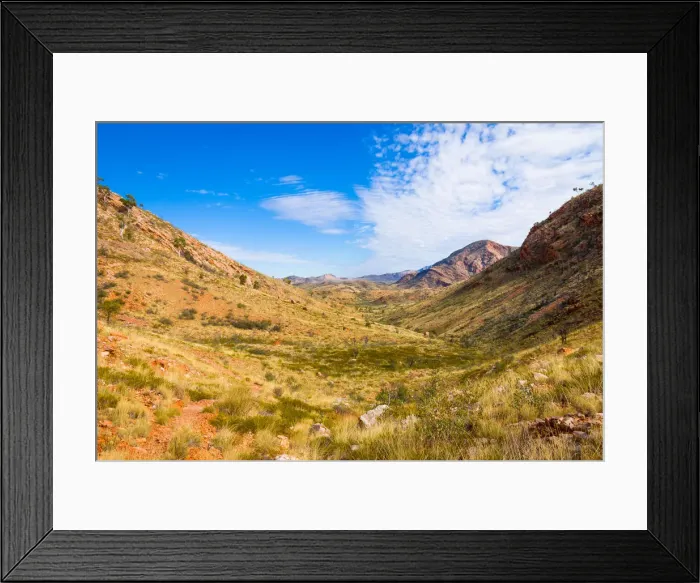 Framed Print : Ormiston Pound Macdonnell Ranges central Australia Framed Print : Ormiston Pound Macdonnell Ranges central Australia