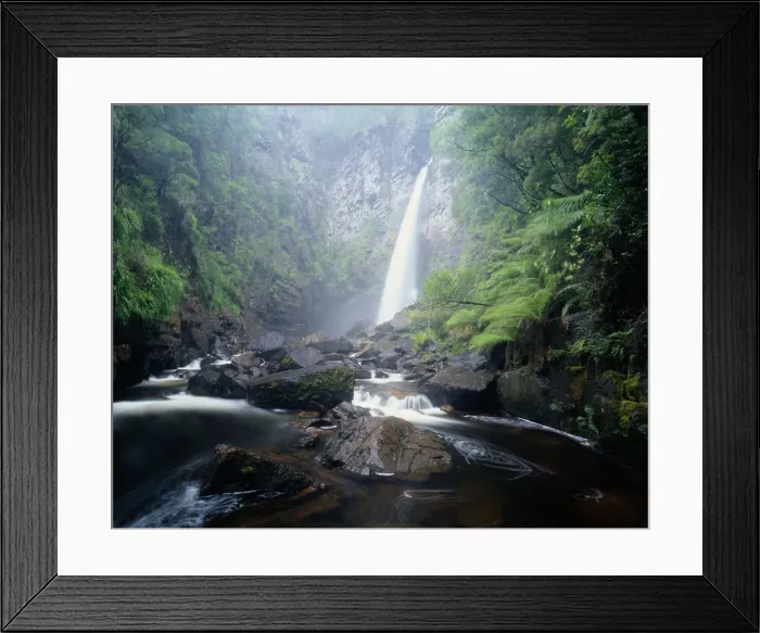 Framed Print : Australia, Vale River, Reynolds Fall, waterfall Framed Print : Australia, Vale River, Reynolds Fall, waterfall
