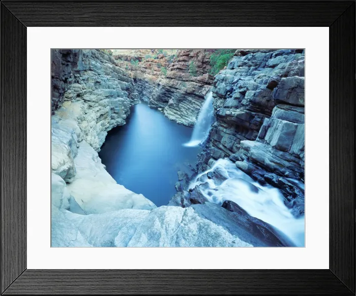 Framed Print : Australia, Kimberley, Lennard Gorge and River Framed Print : Australia, Kimberley, Lennard Gorge and River