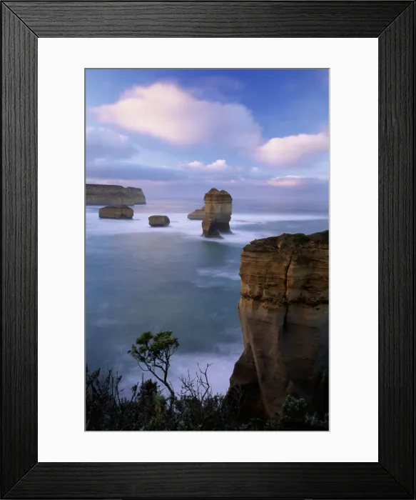 Framed Print : SEA STACKS AT PORT CAMPBELL NAT L PARK