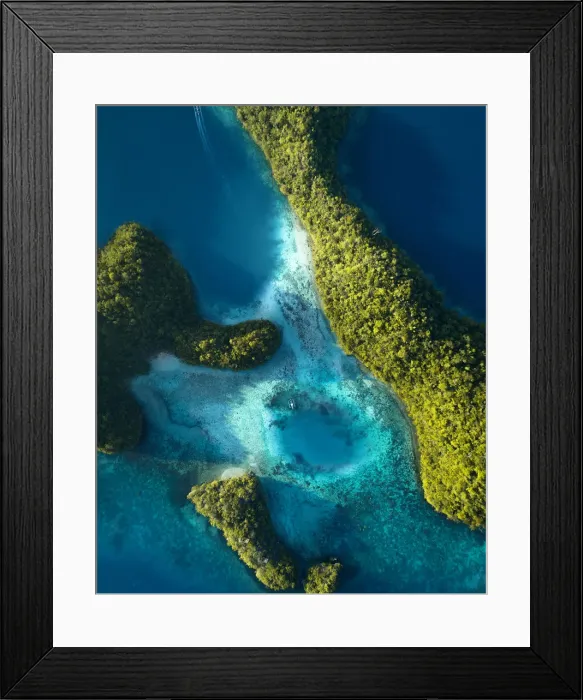 Framed Print : Philippines Lagoons