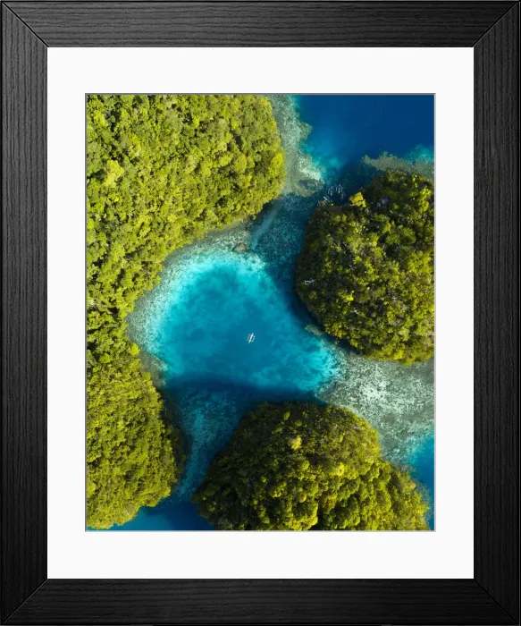 Framed Print : Bucas Grande Lagoons Framed Print : Bucas Grande Lagoons