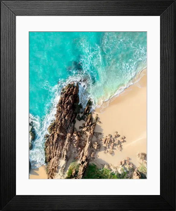 Framed Print : Picturesque Injidup Beach, Yallingup Framed Print : Picturesque Injidup Beach, Yallingup