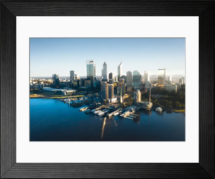 Framed Print : Perth City Framed Print : Perth City