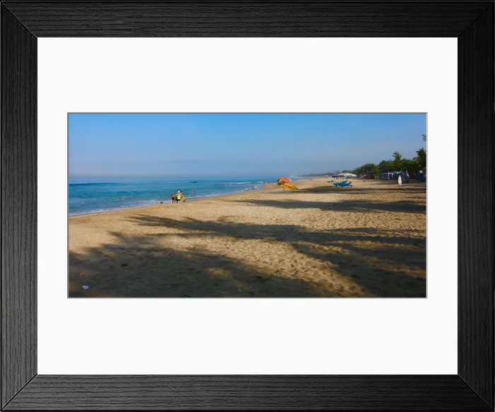 Framed Print : Bali Surf Rescue Colour