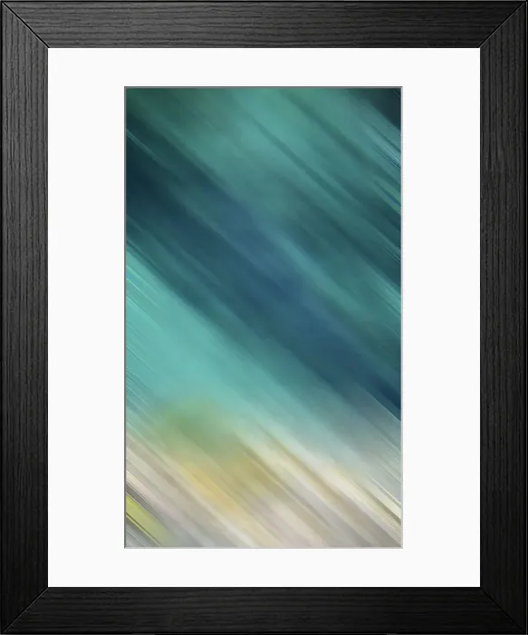 Framed Print : bluewhiteblur Framed Print : bluewhiteblur