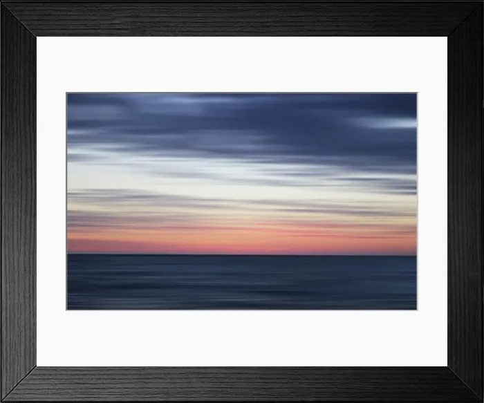 Framed Print : dark blue sea blur Framed Print : dark blue sea blur