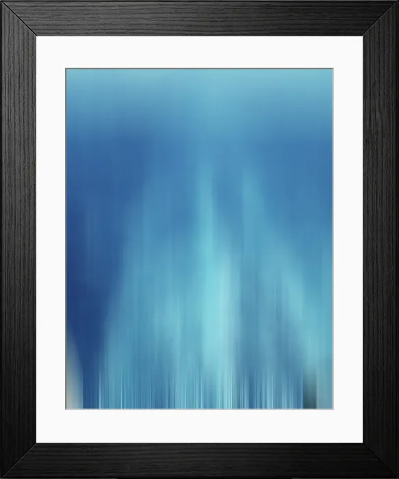 Framed Print : boat wake