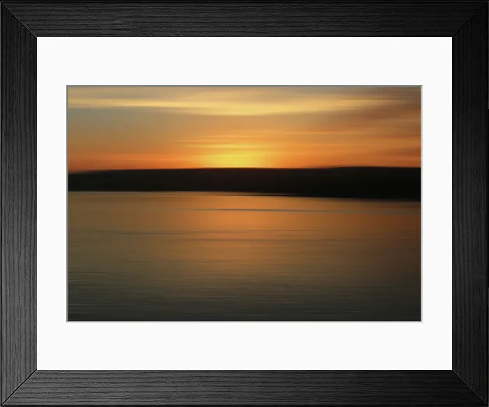 Framed Print : sunriseblur