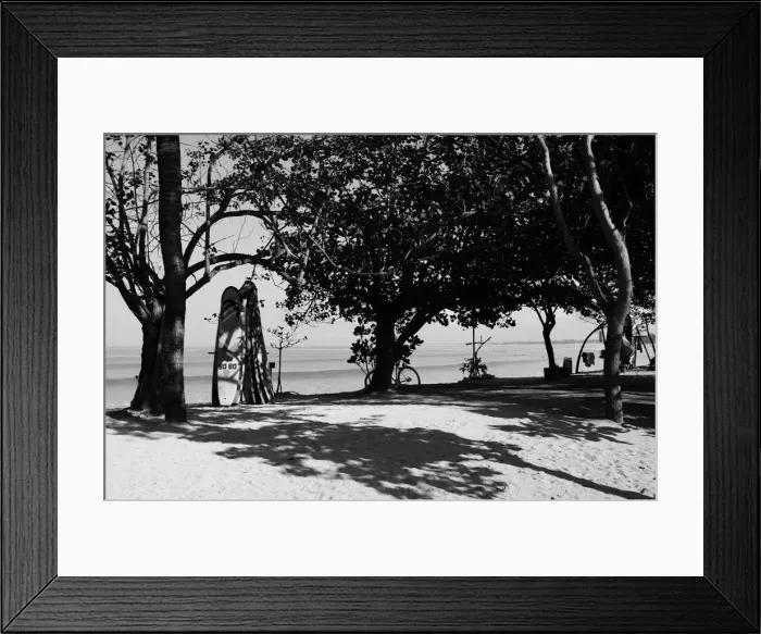 Framed Print : Kta, a popular Bali Beach in Indonesia Framed Print : Kta, a popular Bali Beach in Indonesia