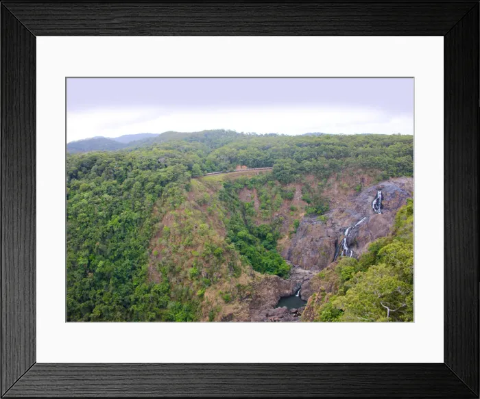 Framed Print : Kuranda Scenic Railway, Barron Falls Framed Print : Kuranda Scenic Railway, Barron Falls