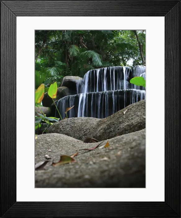 Framed Print : Waterfall Wonder Framed Print : Waterfall Wonder