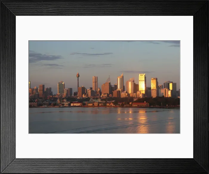 Framed Print : Sydney Centre Point Sunrise Framed Print : Sydney Centre Point Sunrise