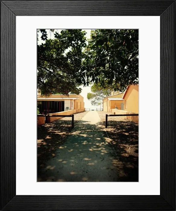Framed Print : Rottness Island Laneway View