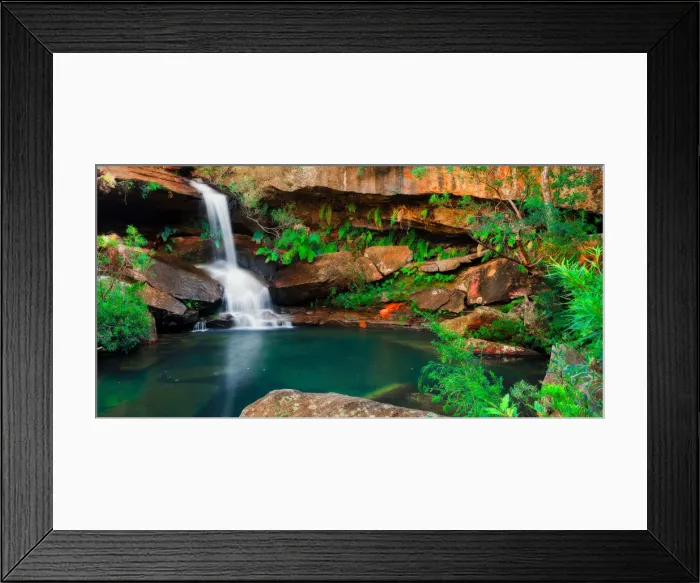 Framed Print : Upper Gledhill Falls, Ku-Ring-Gai National Park Framed Print : Upper Gledhill Falls, Ku-Ring-Gai National Park