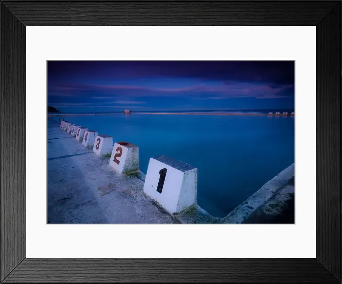 Framed Print : Starter Block