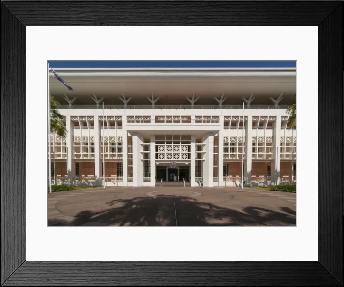 Framed Print : Parliament House, Darwin, Northern Territory, Australia Framed Print : Parliament House, Darwin, Northern Territory, Australia