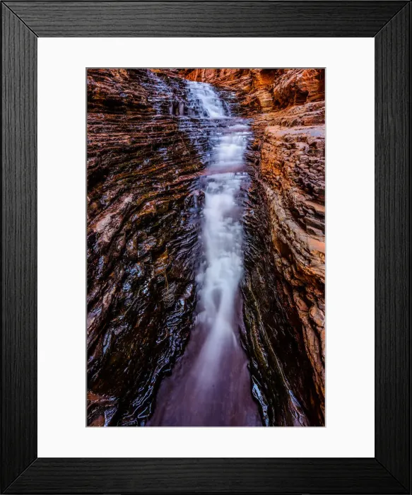 Framed Print : Hancock Gorge, Karijini National Park, Western Australia, Australia