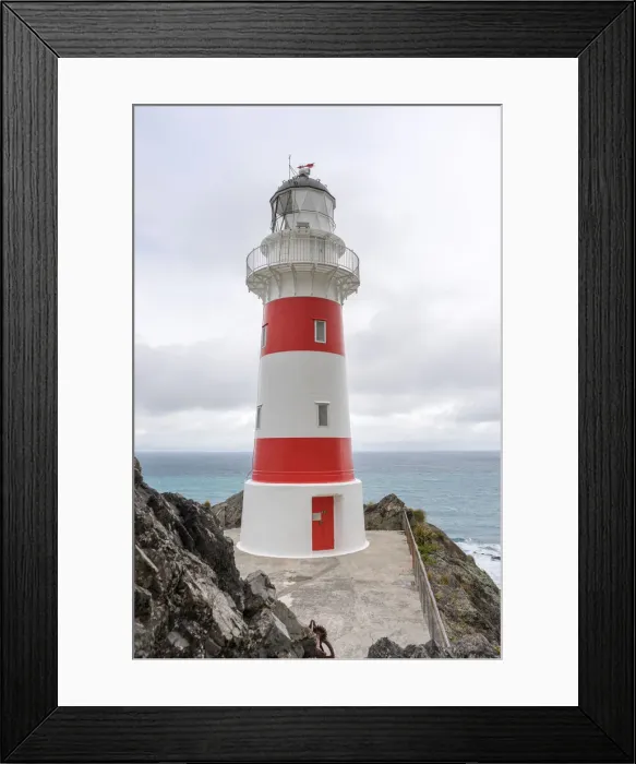 Framed Print : Cape Palliser Lighthouse, Wairarapa, New Zealand