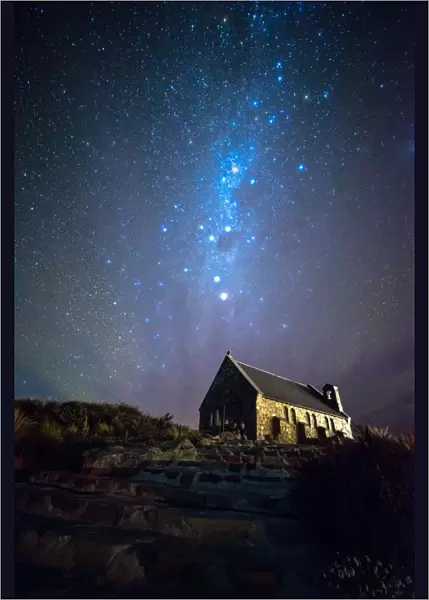 Galaxy, Good Shepherd Church, Lake Tekapo, NZ