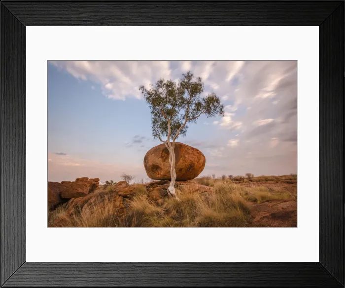 Framed Print : Karlu Karlu or Devils Marbles Conservation Reserve, Northern Territory, Australia Framed Print : Karlu Karlu or Devils Marbles Conservation Reserve, Northern Territory, Australia