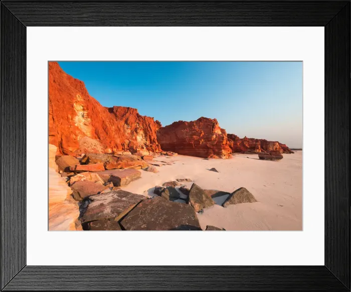 Framed Print : Cape Leveque, Dampier Peninsula, Kimberley Region, Western Australia