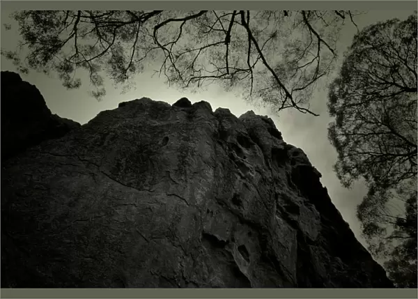 Distinctive Hanging Rock, Victoria