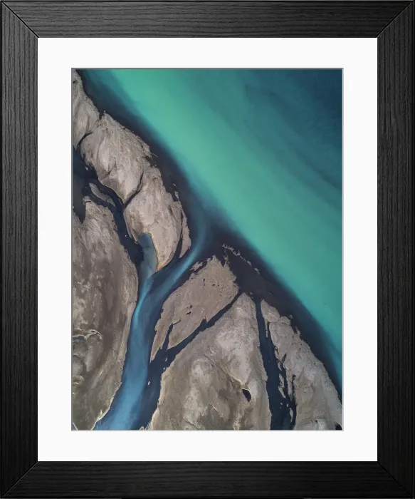 Framed Print : XjAorsAa river, Iceland Framed Print : XjAorsAa river, Iceland