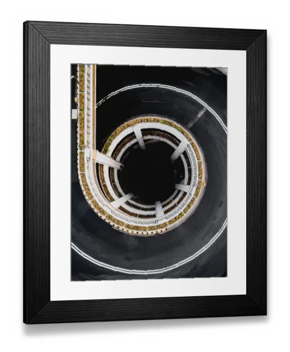 Framed Print : Roundabout in Kennedy Town, Sai Wan, Hong Kong Framed Print : Roundabout in Kennedy Town, Sai Wan, Hong Kong