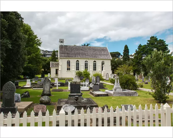 Christ Church at Russell, Bay of Islands, New Zealand