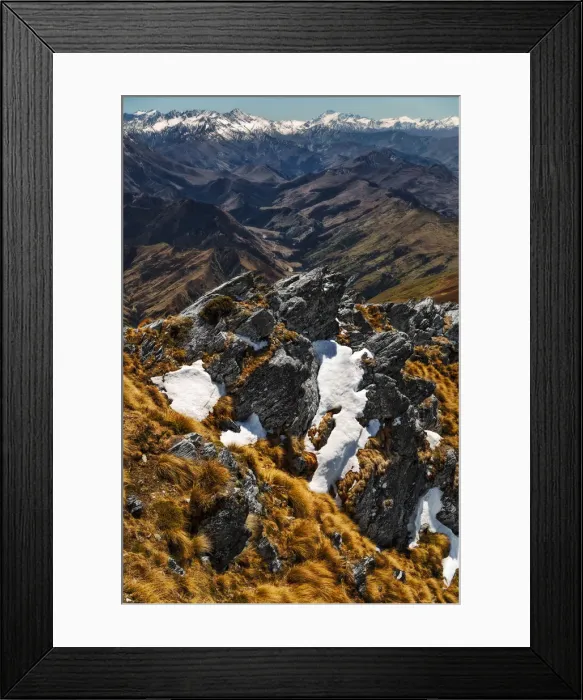 Framed Print : Ben Lomond Track Queenstown, South Island, New Zealand Framed Print : Ben Lomond Track Queenstown, South Island, New Zealand