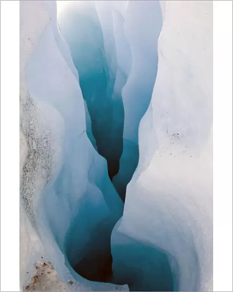 Crevasse in Franz Josef Glacier