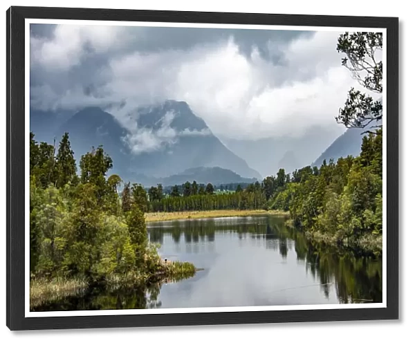 View of Views, Lake Matheson, Mount Cook National Park, Westland National Park