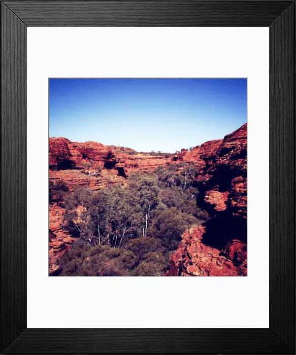 Framed Print : Kings Canyon