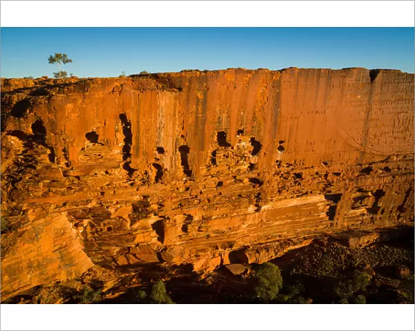 Dramatic Kings Canyon in outback Australia