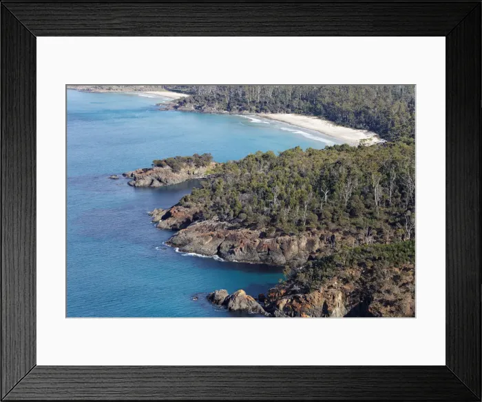 Framed Print : Tasmanian east coast beaches