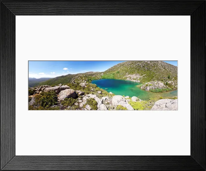 Framed Print : Tarn Shelf panorama Framed Print : Tarn Shelf panorama