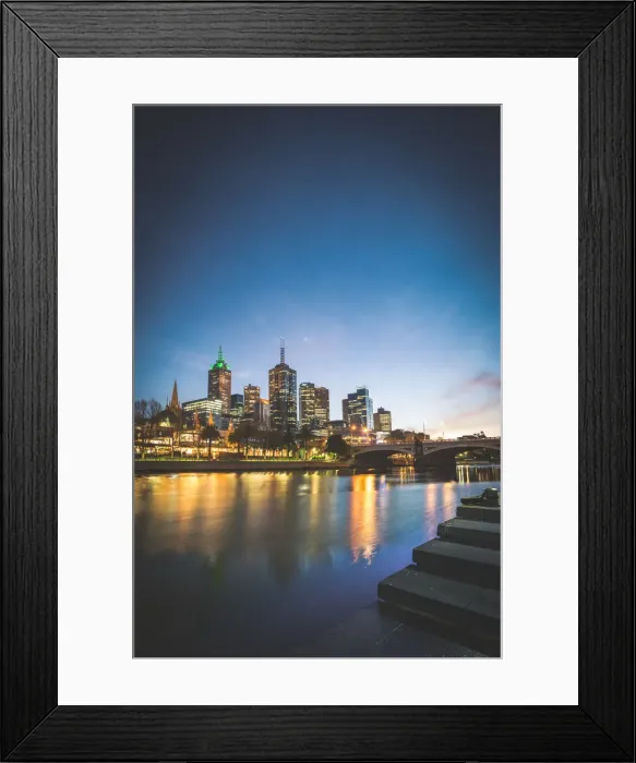 Framed Print : Melbourne at sunrise Framed Print : Melbourne at sunrise