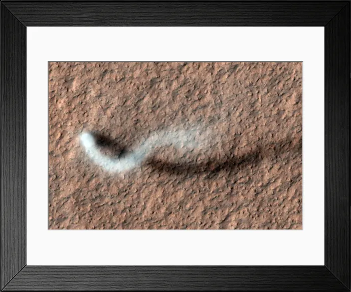 Framed Print : Serpent Dust Devil of Mars Framed Print : Serpent Dust Devil of Mars