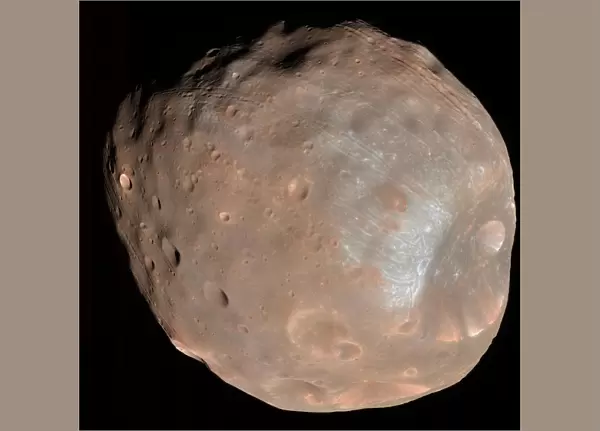 Phobos, the larger of Mars two moons