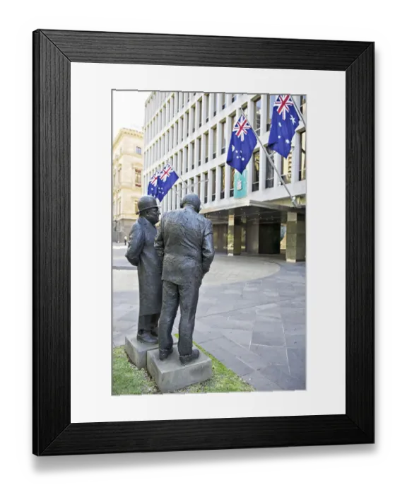 Framed Print : Victorian Parliamentary Offices in Melbourne