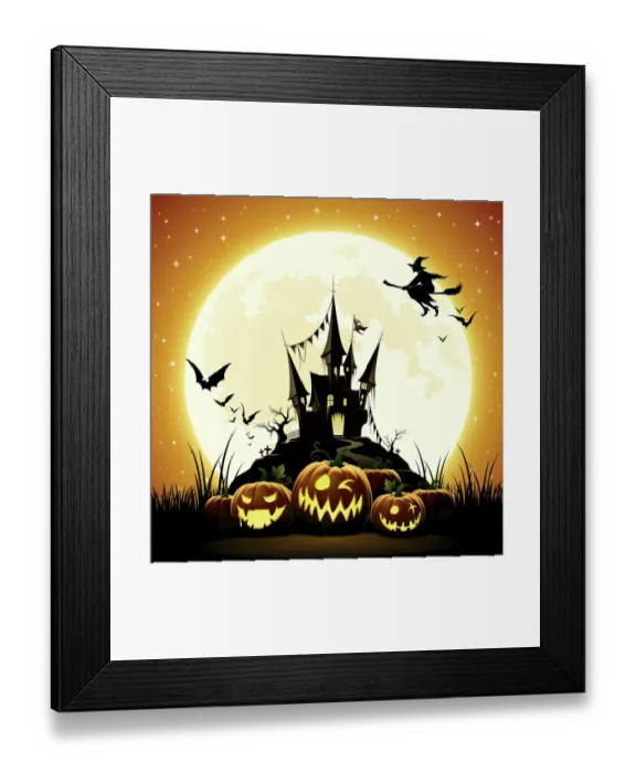Framed Print : Halloween, 488429868