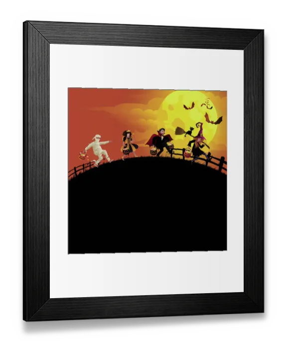 Framed Print : Halloween, 455437867