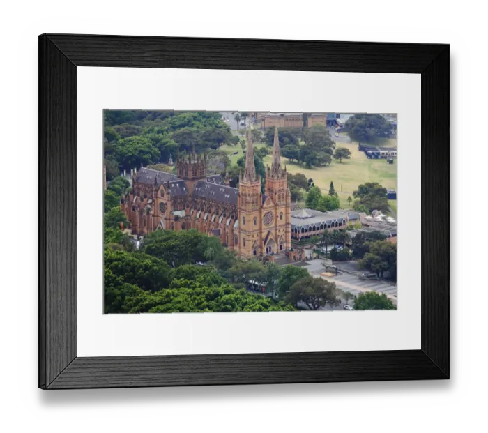 Framed Print : Saint Marys Cathedral Framed Print : Saint Marys Cathedral